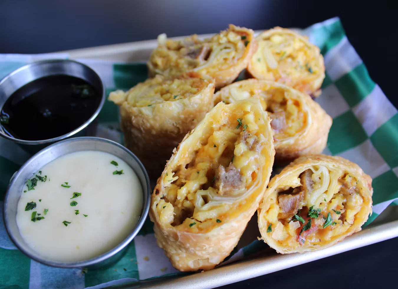 Crab rangoons