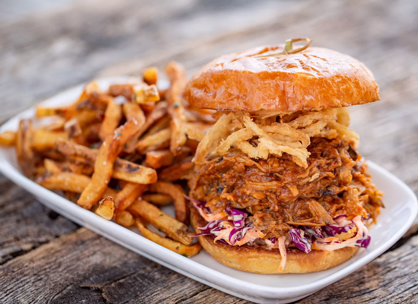 Slaw burger